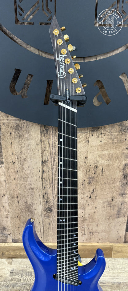 USED Ormsby SX Carved Top 10th Anniversary Blue Metallic - Northerner Guitars