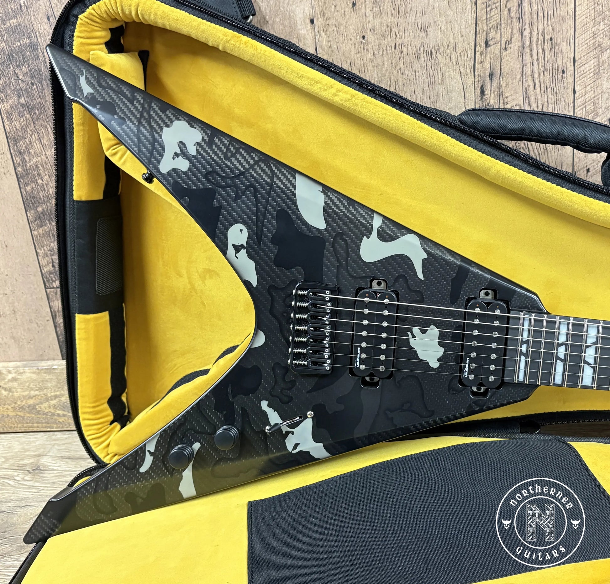 NEW Ruf Guitars Vinci 7 2025 Urban Camo Carbon - Northerner Guitars