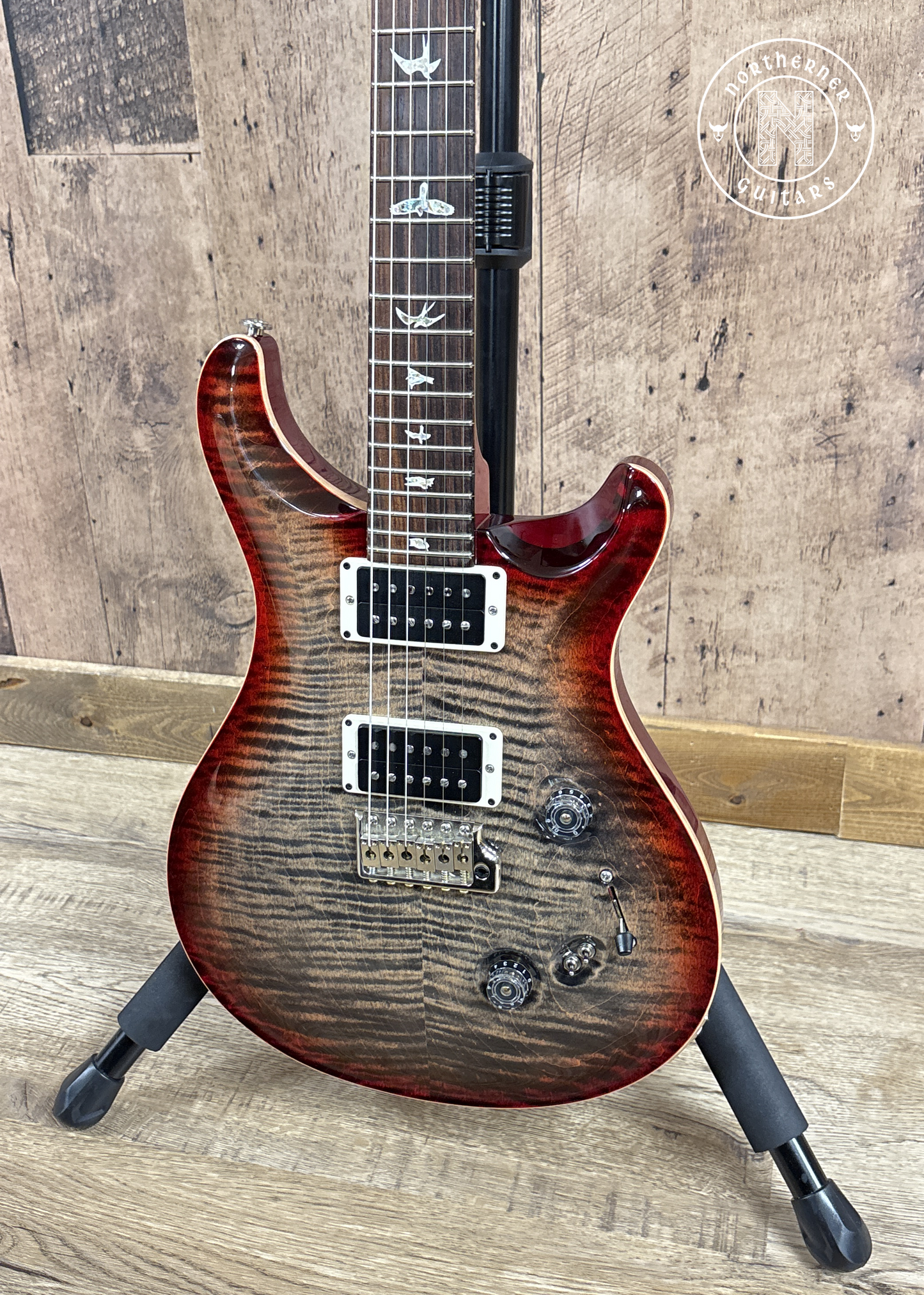 USED PRS Custom 24-08 2018 Charcoal Cherry Burst