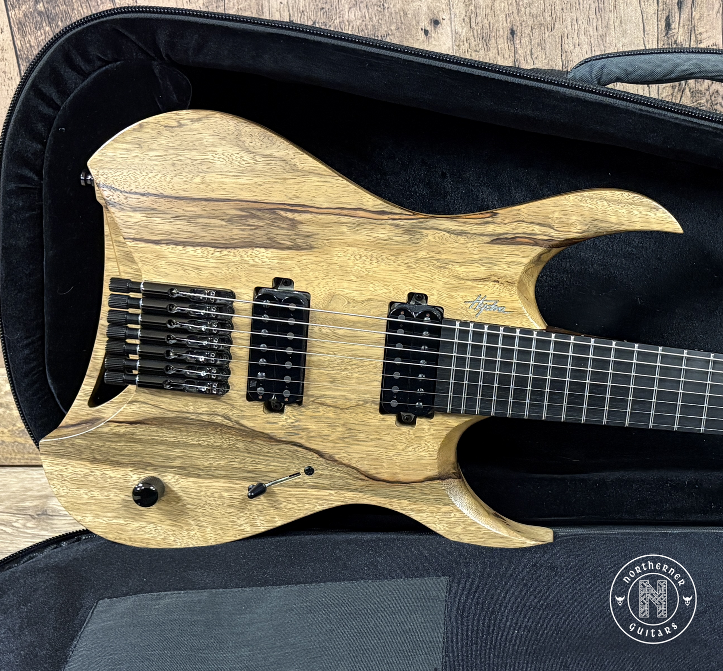 USED Mayones Hydra 7 Black Limba 2019