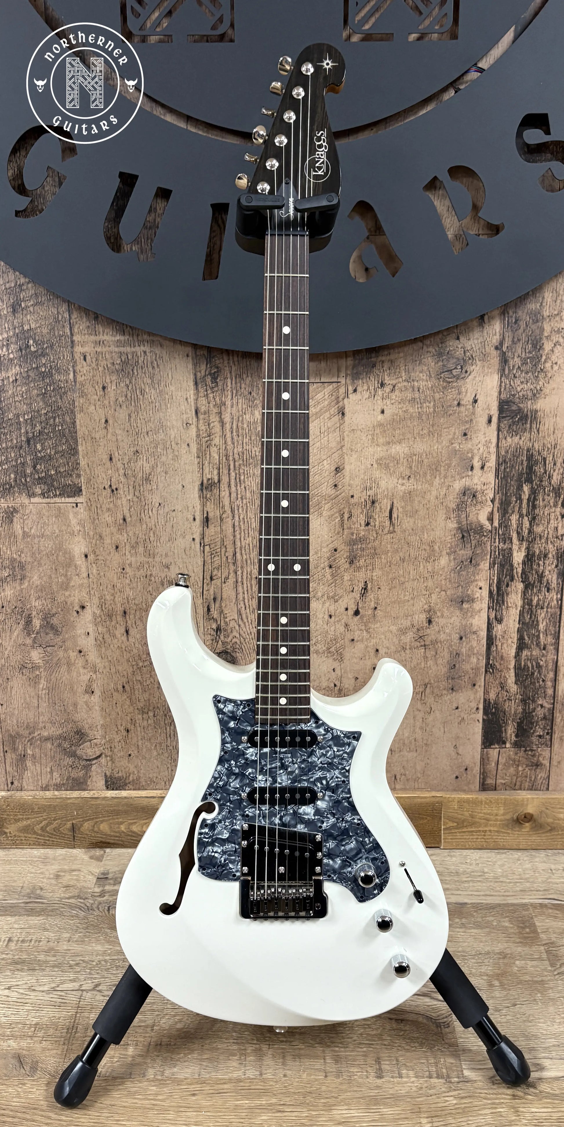 NEW Knaggs Severn Semi-Hollow 2025 Creme Northerner Guitars
