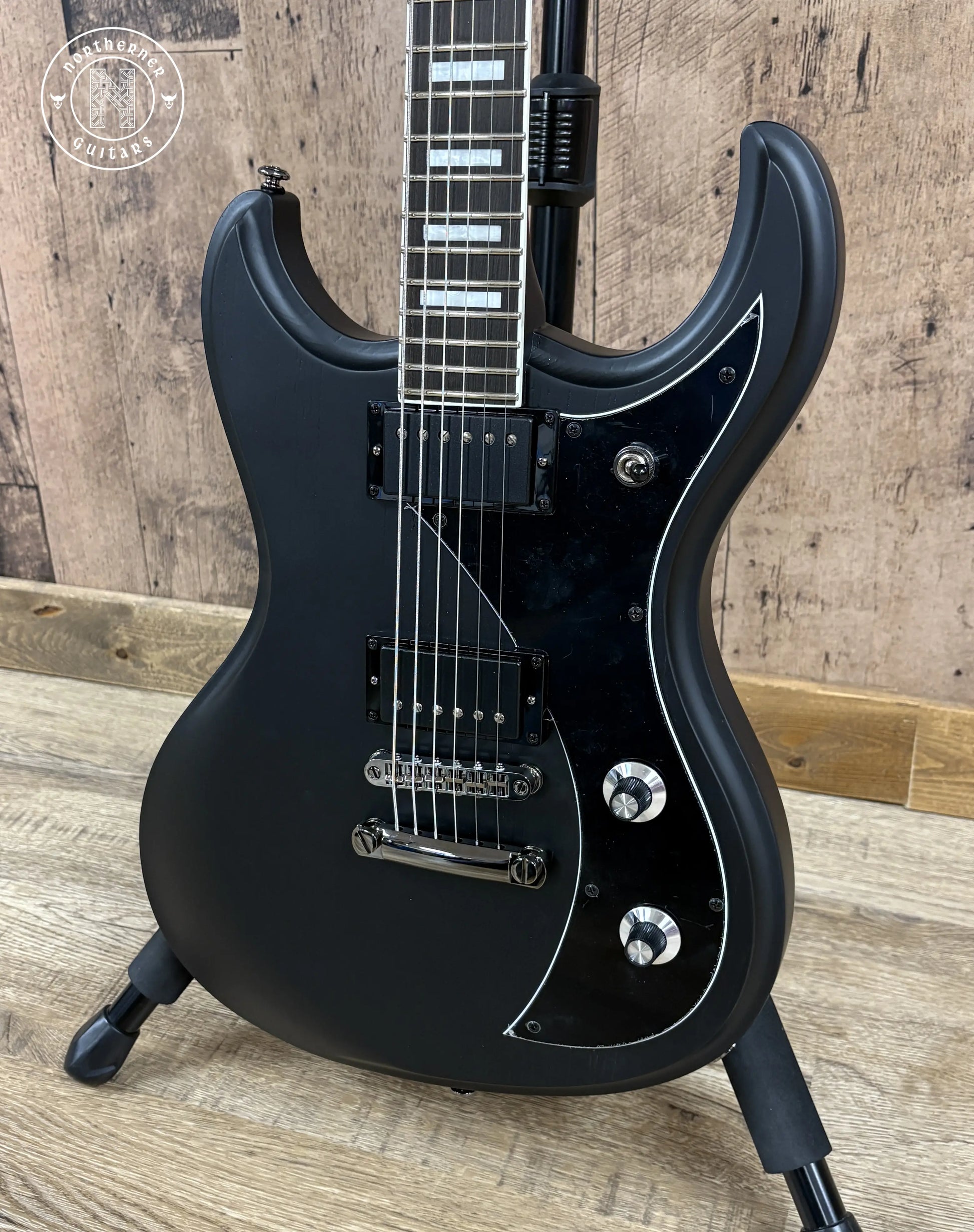 NEW Dunable DE Gnarwhal Baritone 2025 Matte Black Swamp Ash - Northerner Guitars