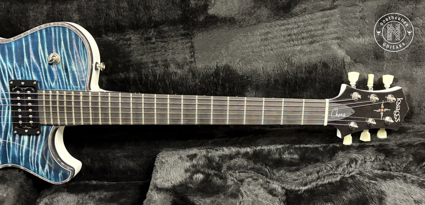 NEW Knaggs Chena T1 2025 Purple Aqua Pink - Northerner Guitars