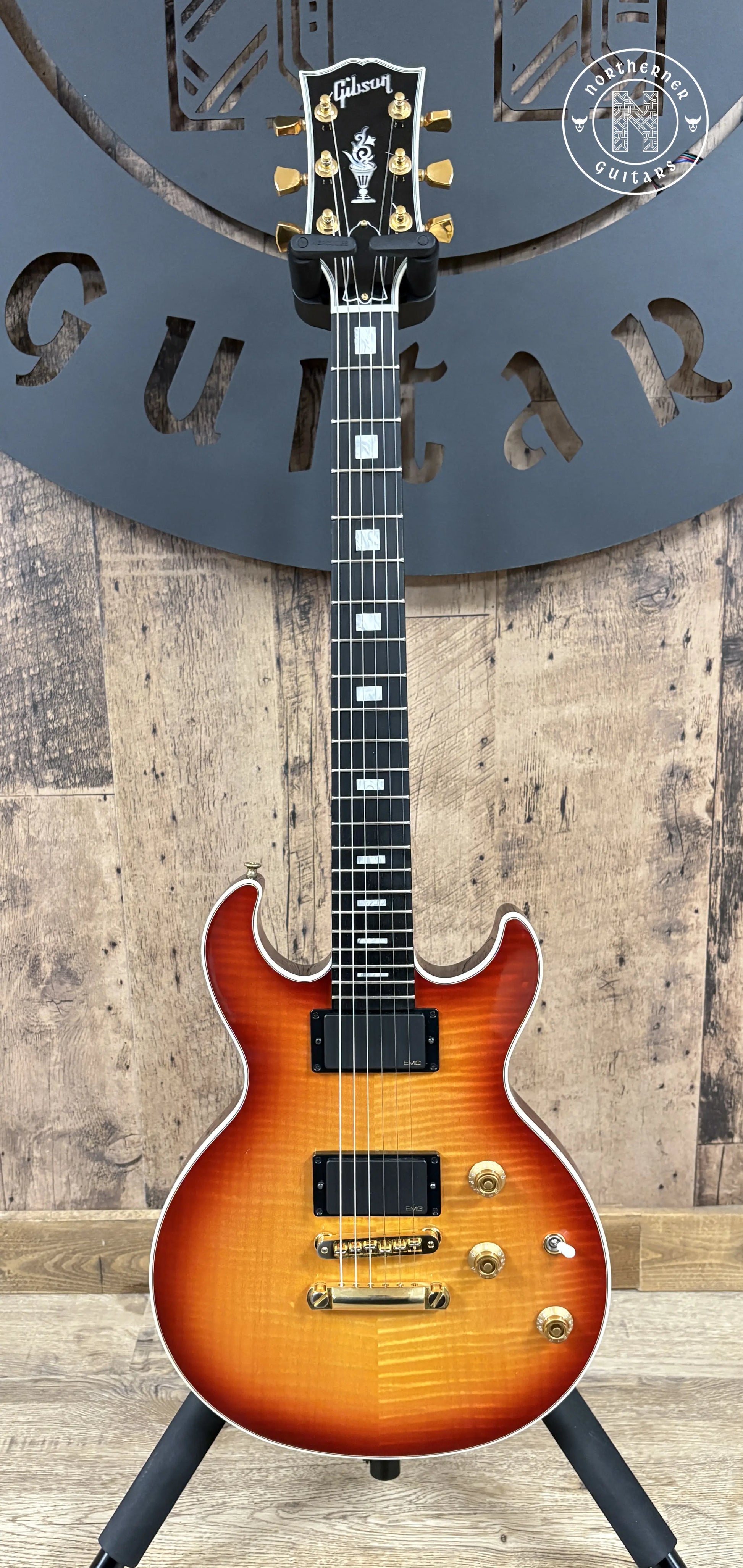 USED Gibson Longhorn Double Cut 2008 "Guitar of the Month" Heritage Cherry Sunburst - Northerner Guitars