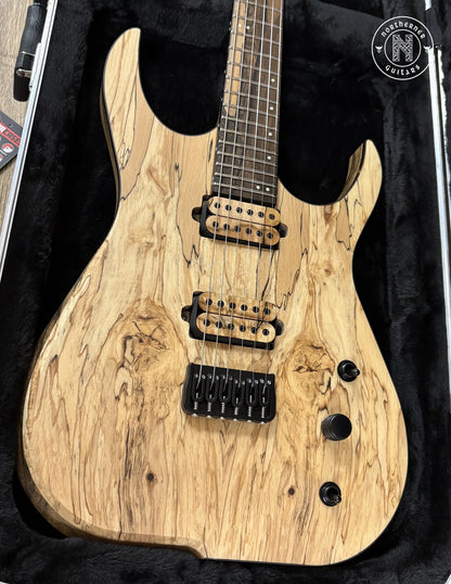 NEW Skervesen Raptor 6 2025 Spalt Maple Top w/ Black Limba Body - Northerner Guitars