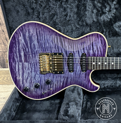 USED Knaggs Kenai Trem HSS T2 2025 Purple / Blue Burst