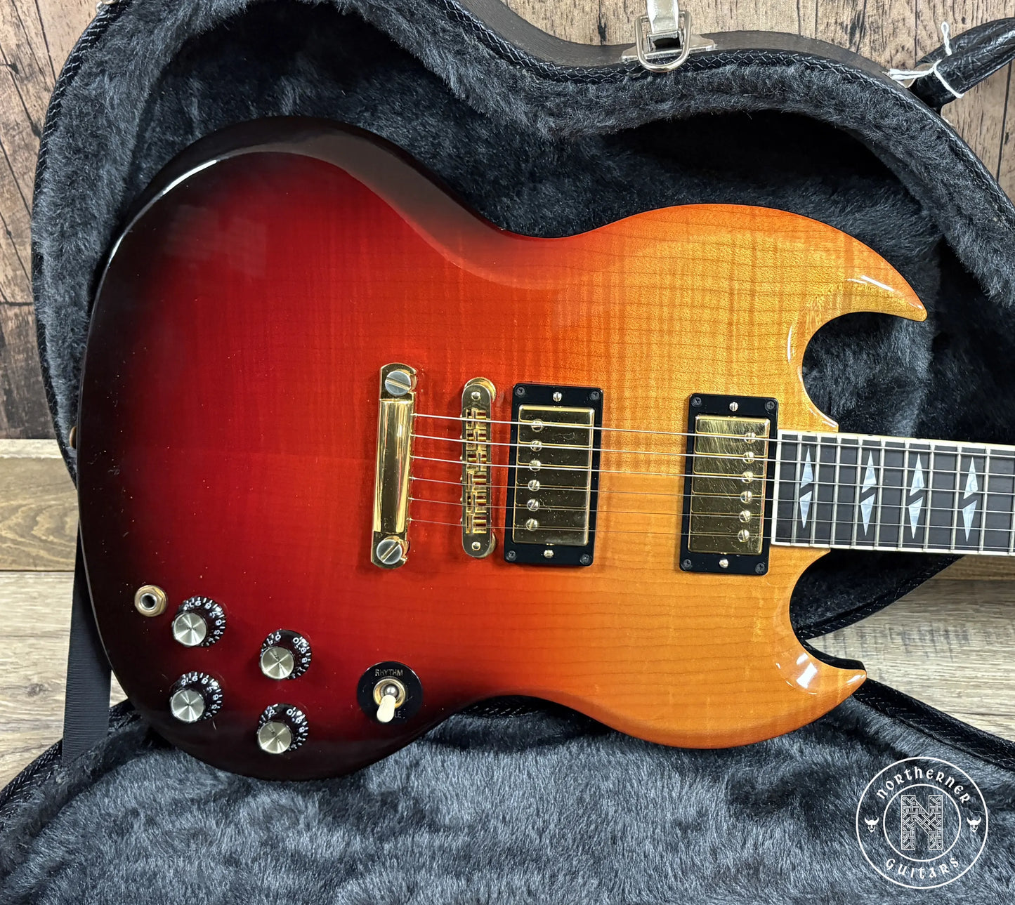 USED Gibson SG Supreme 2005 Lava Burst - Northerner Guitars