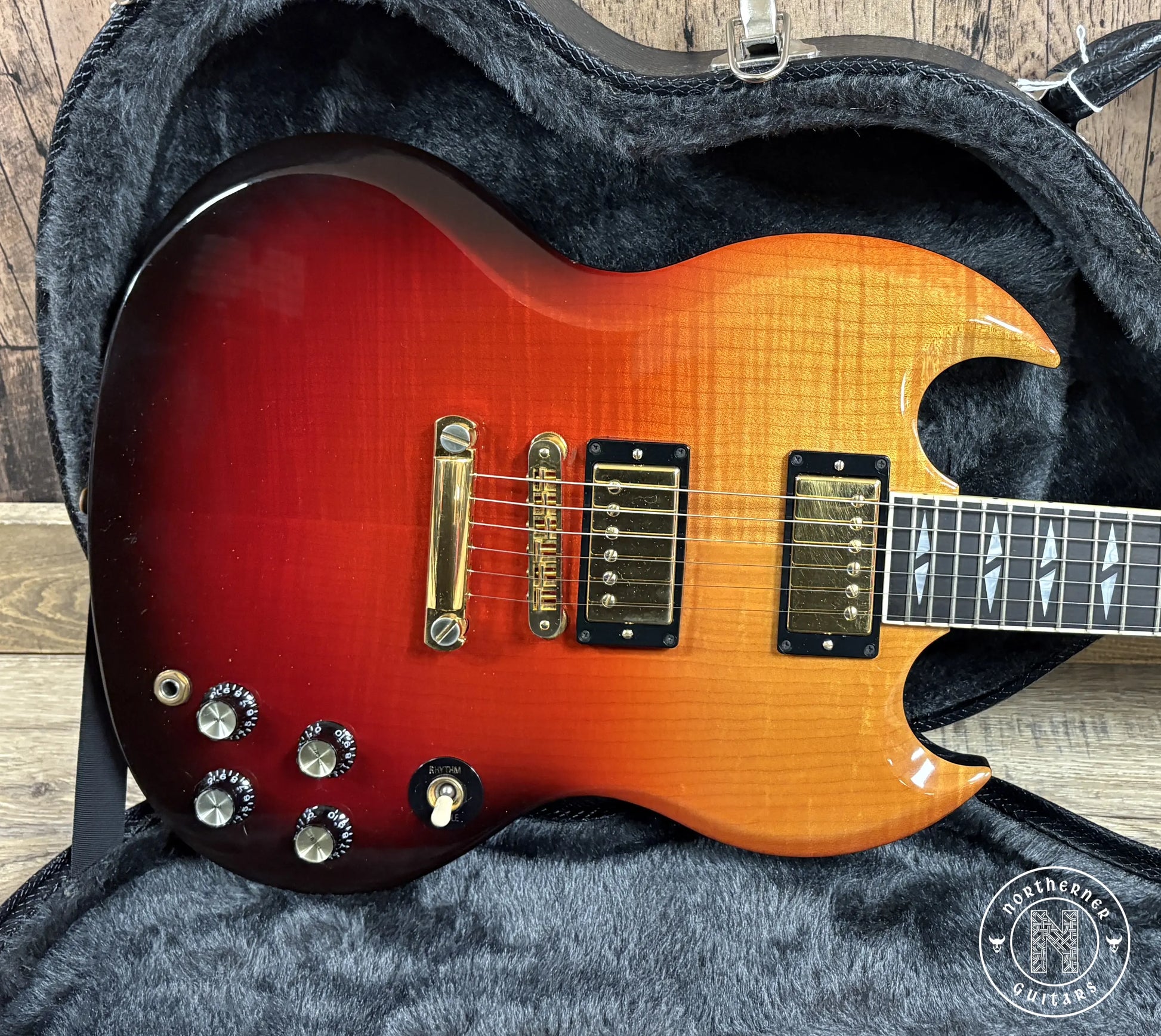 USED Gibson SG Supreme 2005 Lava Burst - Northerner Guitars