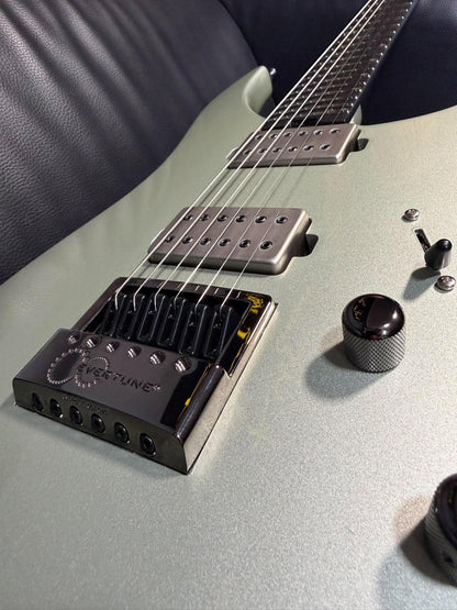 NEW Ruf Guitars Schrodinger 6 Evertune Razor Grey Metallic