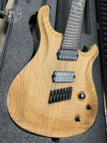 NEW Skervesen Lizard 7FF 2024 Mastergrade Flame Ash - Northerner Guitars