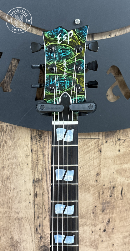 USED ESP USA Custom Shop Eclipse 2026 Psychedelic Flame