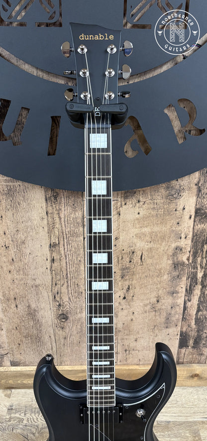 NEW Dunable DE Gnarwhal Baritone 2025 Matte Black Swamp Ash - Northerner Guitars