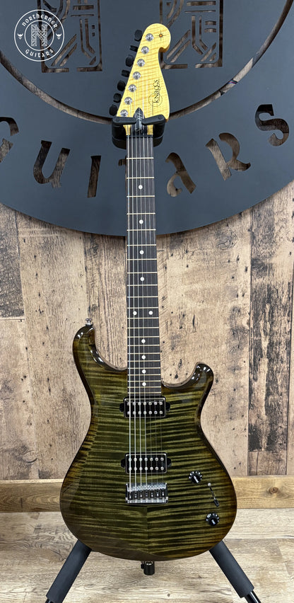 USED Knaggs Severn X7 T1 2024 Green / Aged Scotch Burst Northerner Guitars