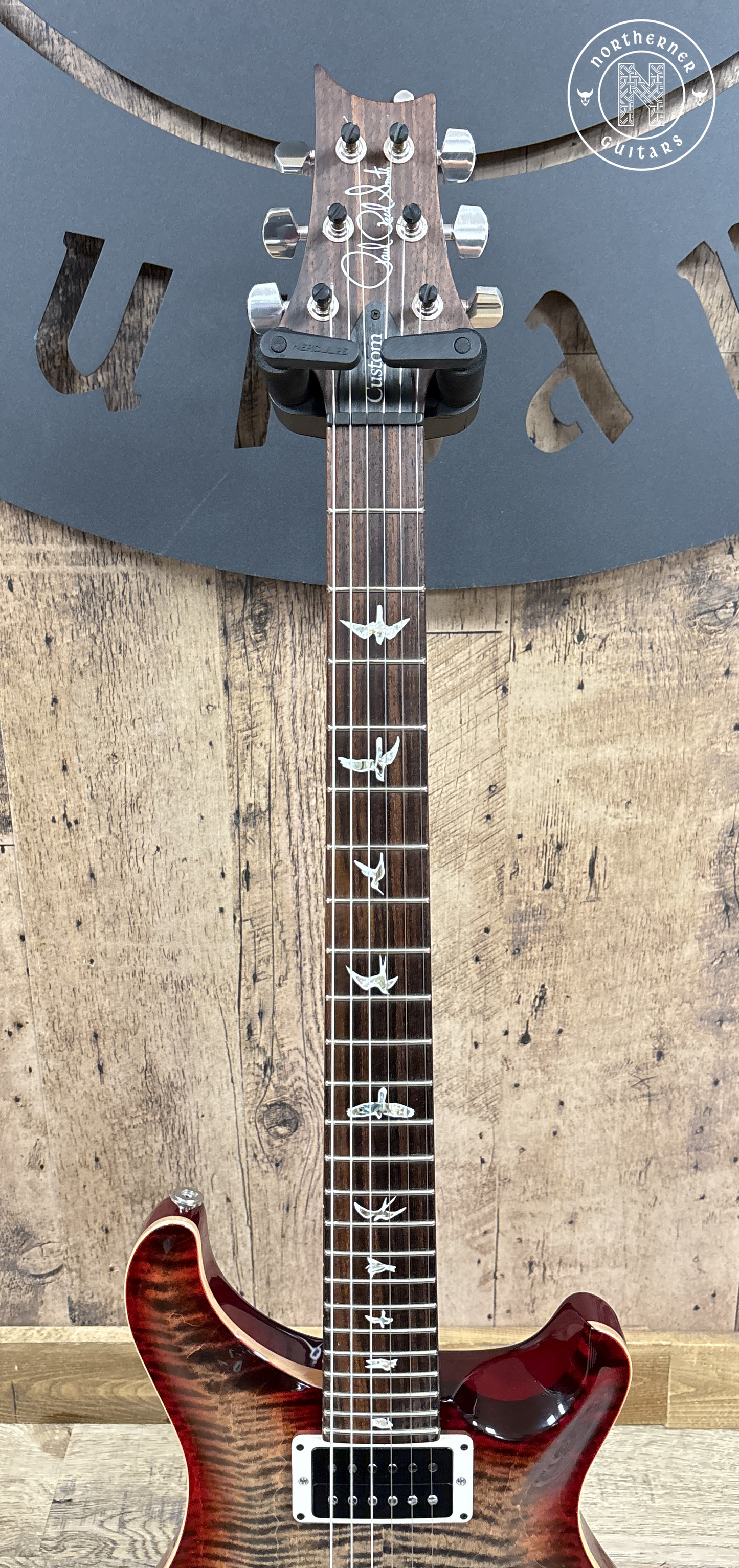 USED PRS Custom 24-08 2018 Charcoal Cherry Burst