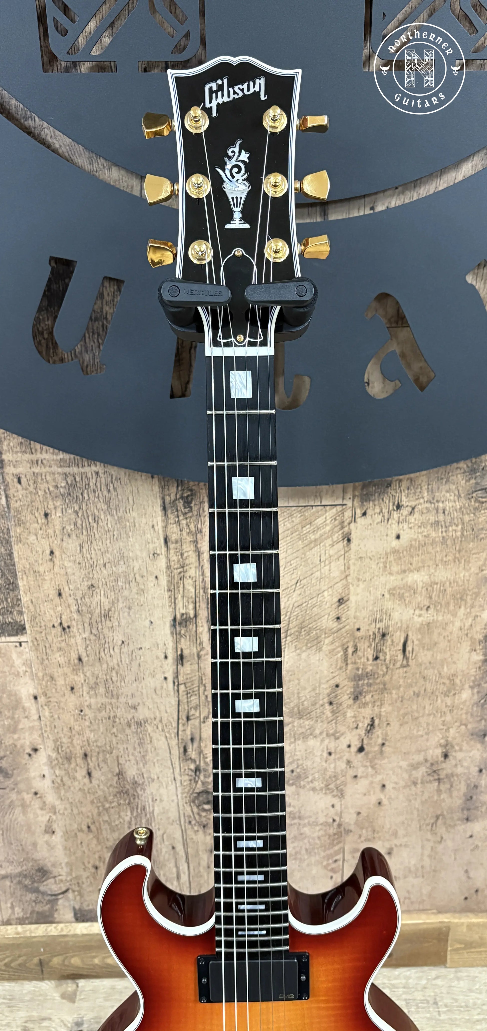 USED Gibson Longhorn Double Cut 2008 "Guitar of the Month" Heritage Cherry Sunburst - Northerner Guitars