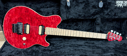 USED Ernie Ball Music Man Axis 30th Anniversary Limited Edition 2026 Translucent Red - #44/100