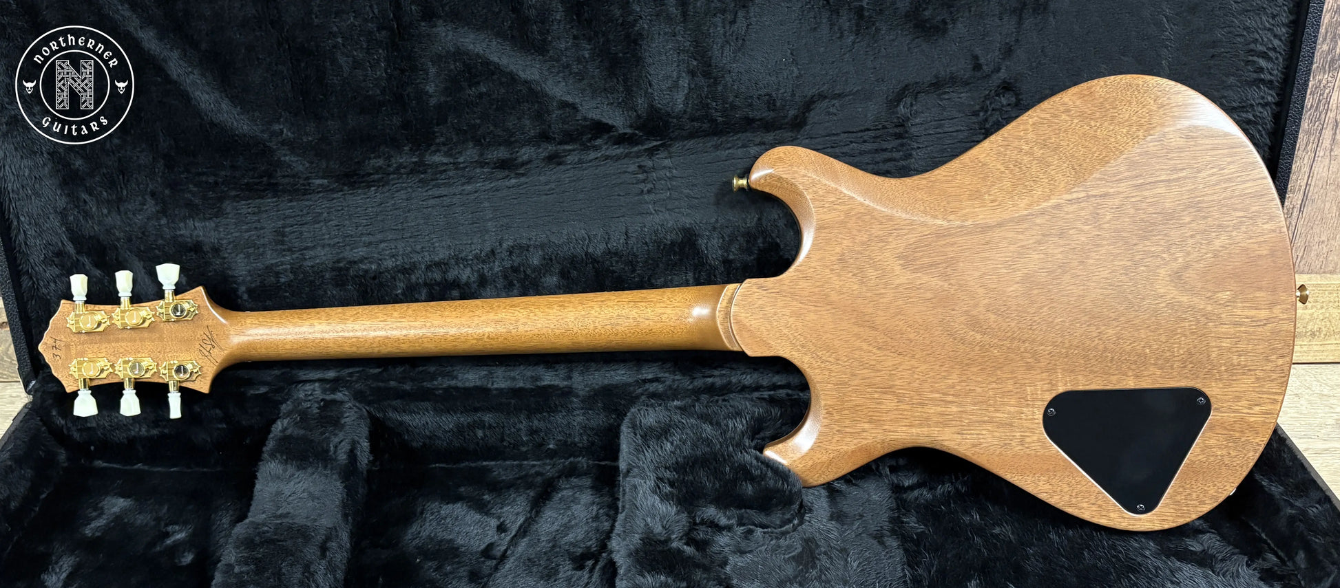 USED Knaggs Keya 2025 Flamed Spalt Maple w/ Inlaid Turquoise and Lapis Stone - Northerner Guitars