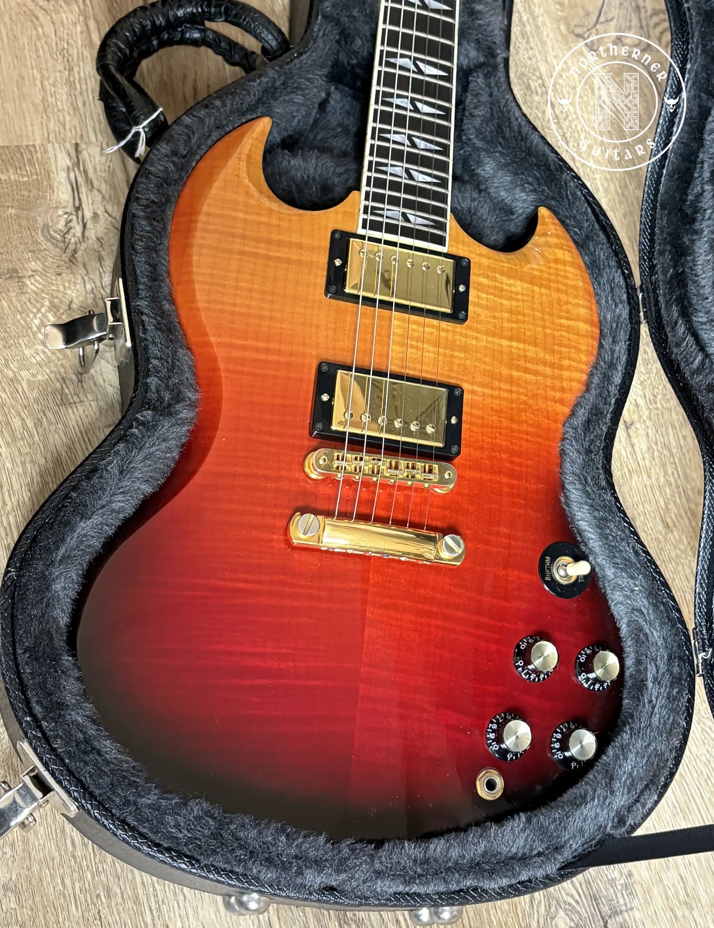 USED Gibson SG Supreme 2005 Lava Burst - Northerner Guitars