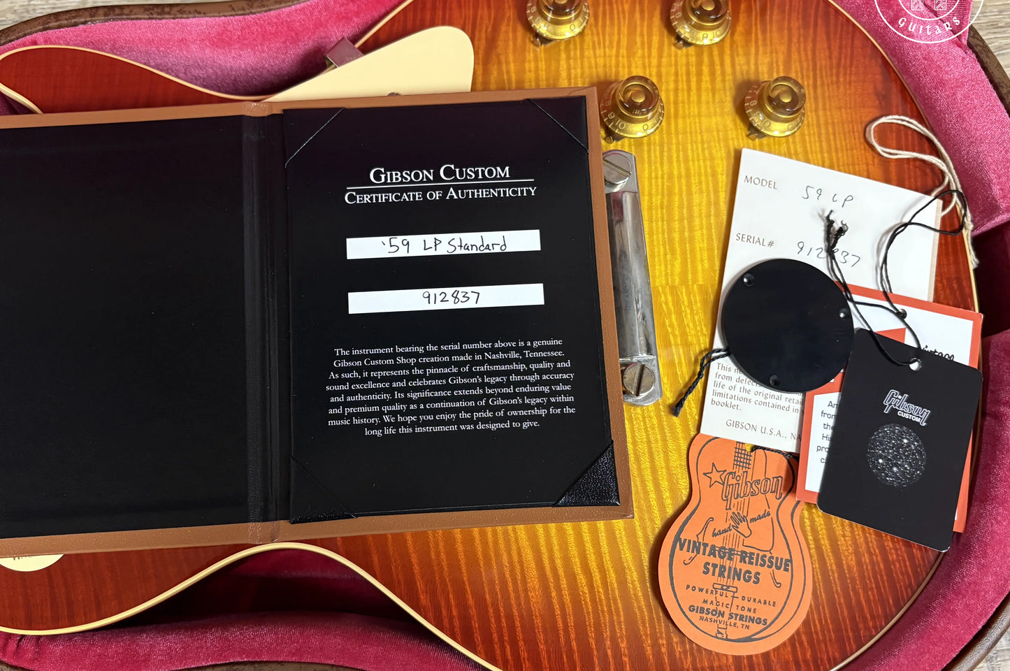 USED Gibson Custom Shop 1959 Les Paul Standard R9 Reissue VOS 2021 - Northerner Guitars