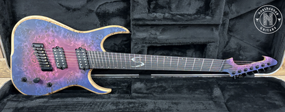 NEW Skervesen Raptor 7FF Set-Neck Purple Burst