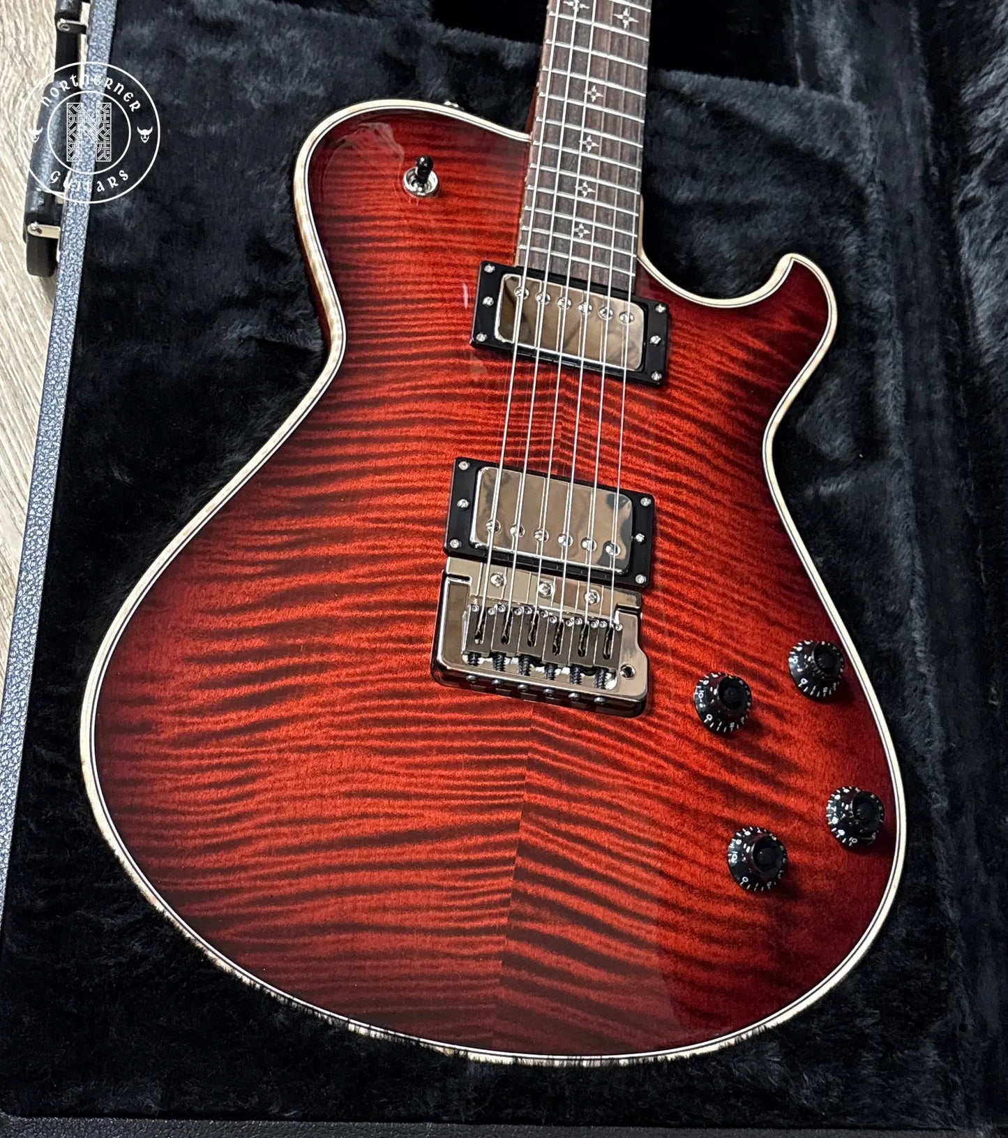 NEW Knaggs Kenai Trem T1 2025 Indian Red - Northerner Guitars