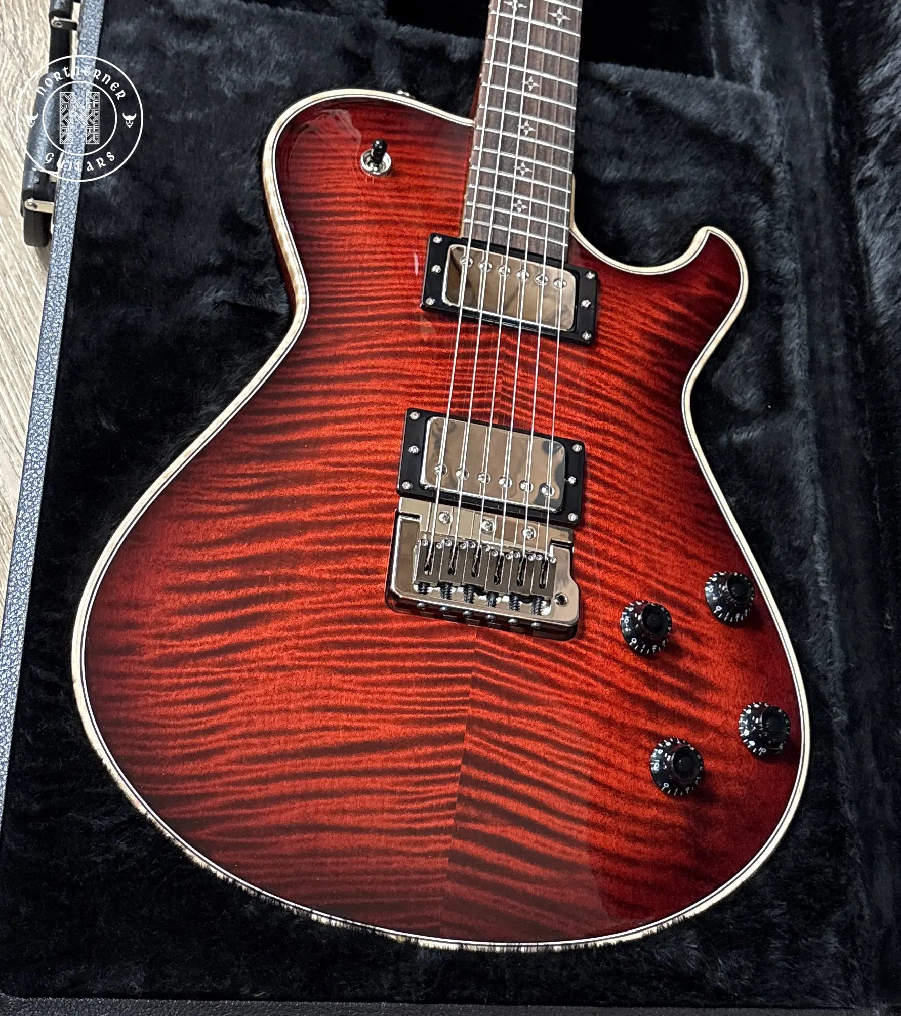NEW Knaggs Kenai Trem T1 2025 Indian Red - Northerner Guitars