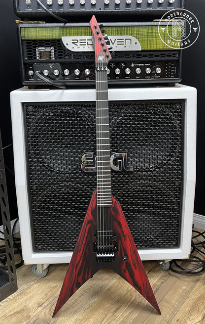 NEW Hapas Vyrn 625 2024 Scarred Ash Black / Red - Northerner Guitars