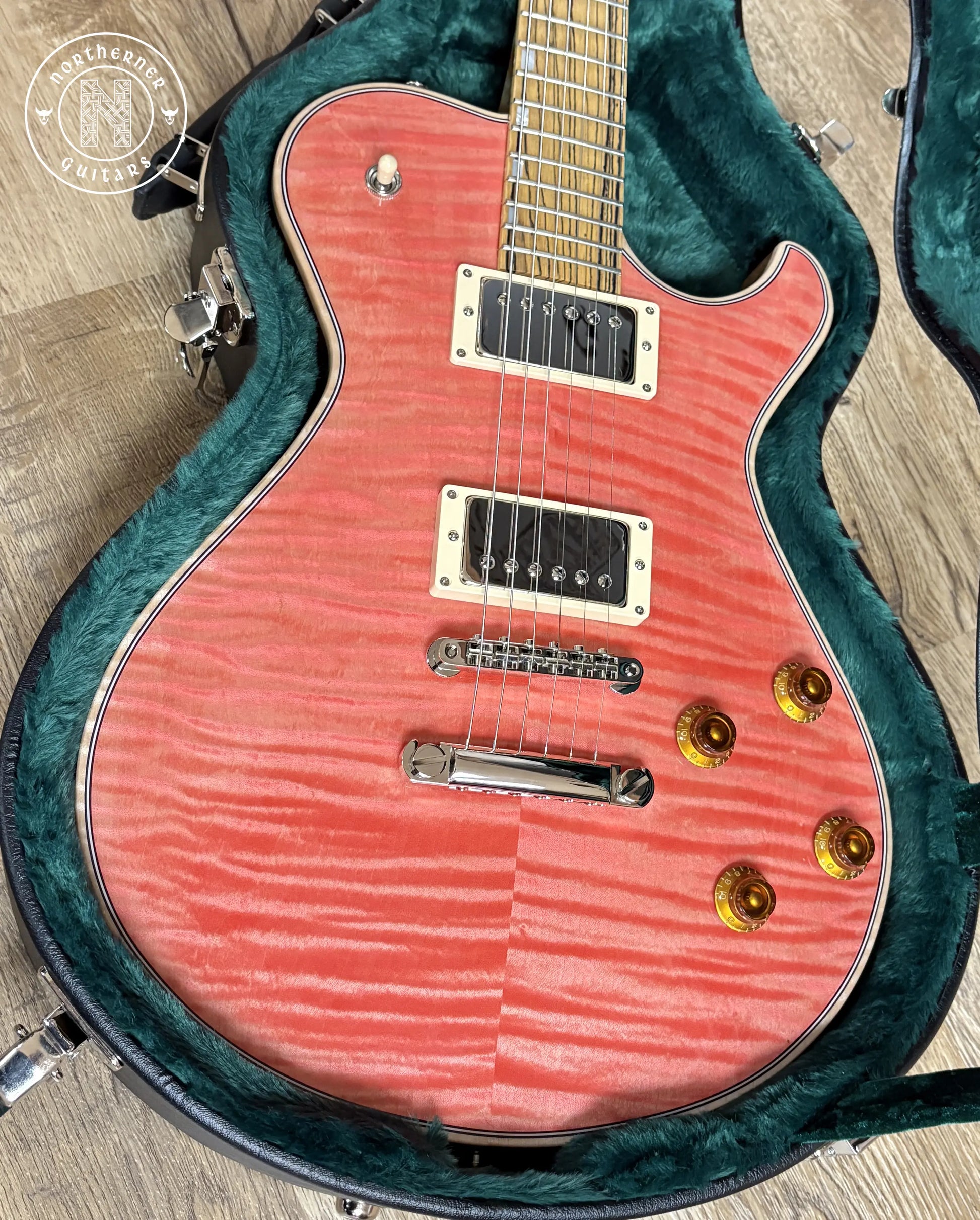NEW Knaggs SSC T1 Steve Stevens Signature 2025 Pink w/ Pale Moon Ebony Fretboard - Northerner Guitars