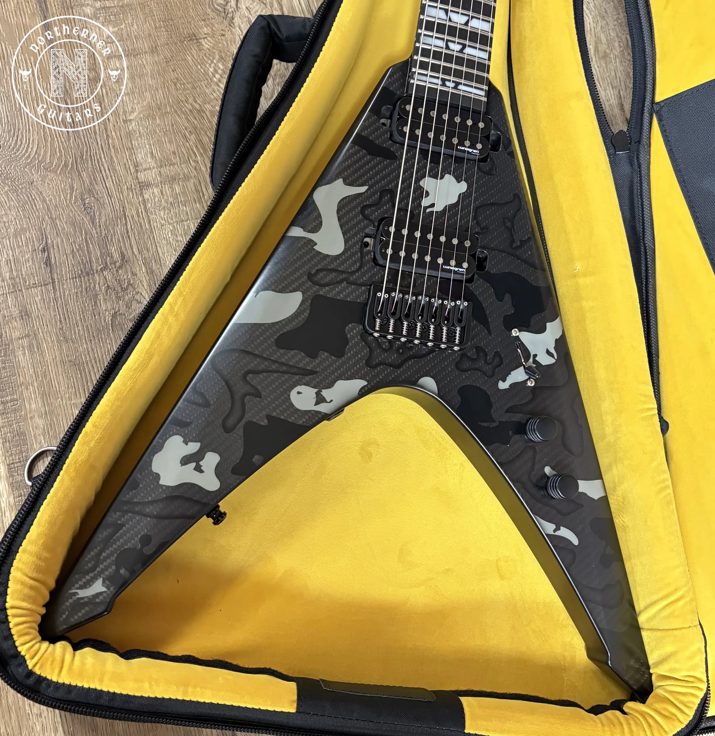 NEW Ruf Guitars Vinci 7 2025 Urban Camo Carbon - Northerner Guitars