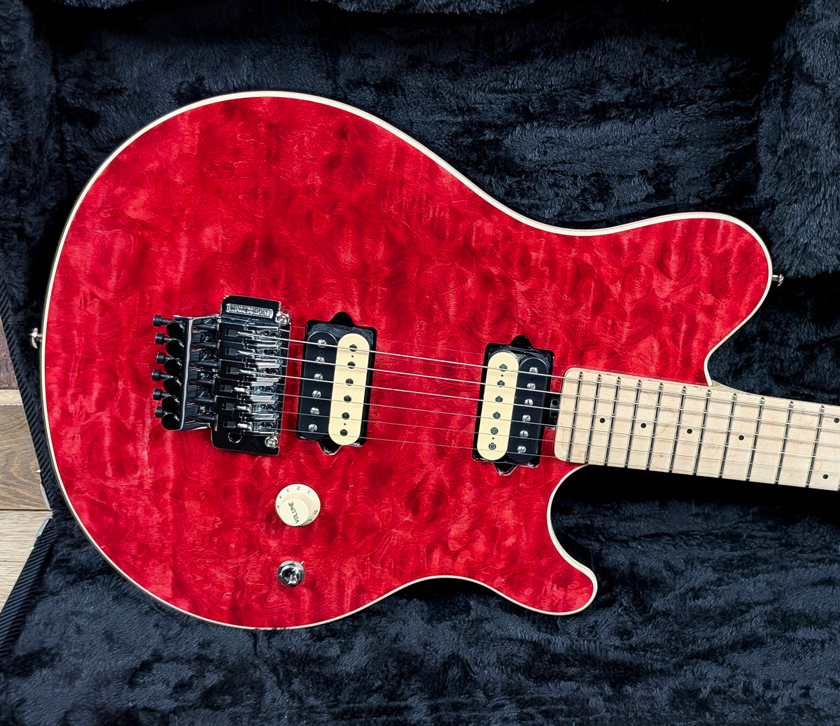 USED Ernie Ball Music Man Axis 30th Anniversary Limited Edition 2026 Translucent Red - #44/100