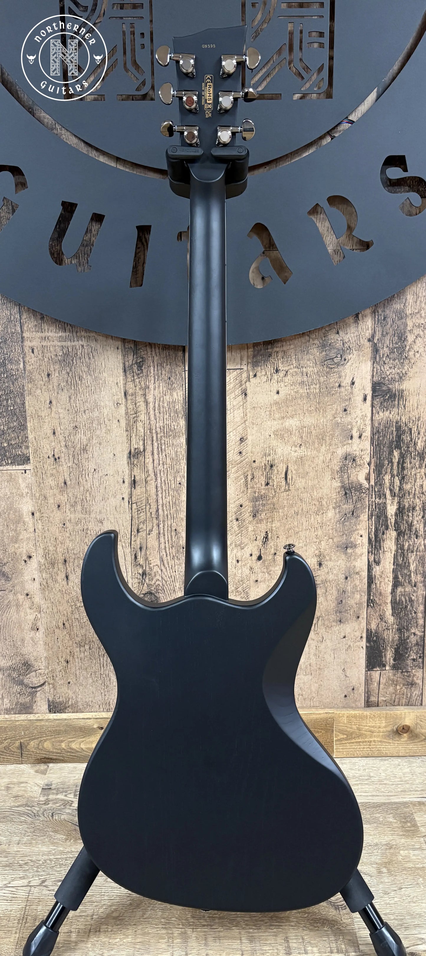 NEW Dunable DE Gnarwhal Baritone 2025 Matte Black Swamp Ash - Northerner Guitars