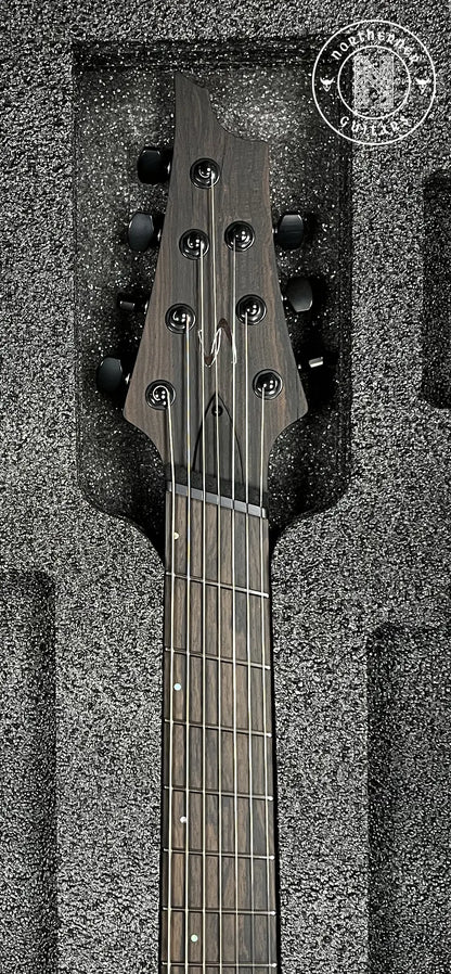 NEW Skervesen Lizard 7FF 2024 Mastergrade Flame Ash - Northerner Guitars