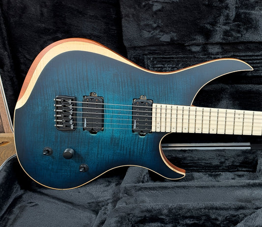 NEW Skervesen 4AP 6 Flame Maple Aqua Burst