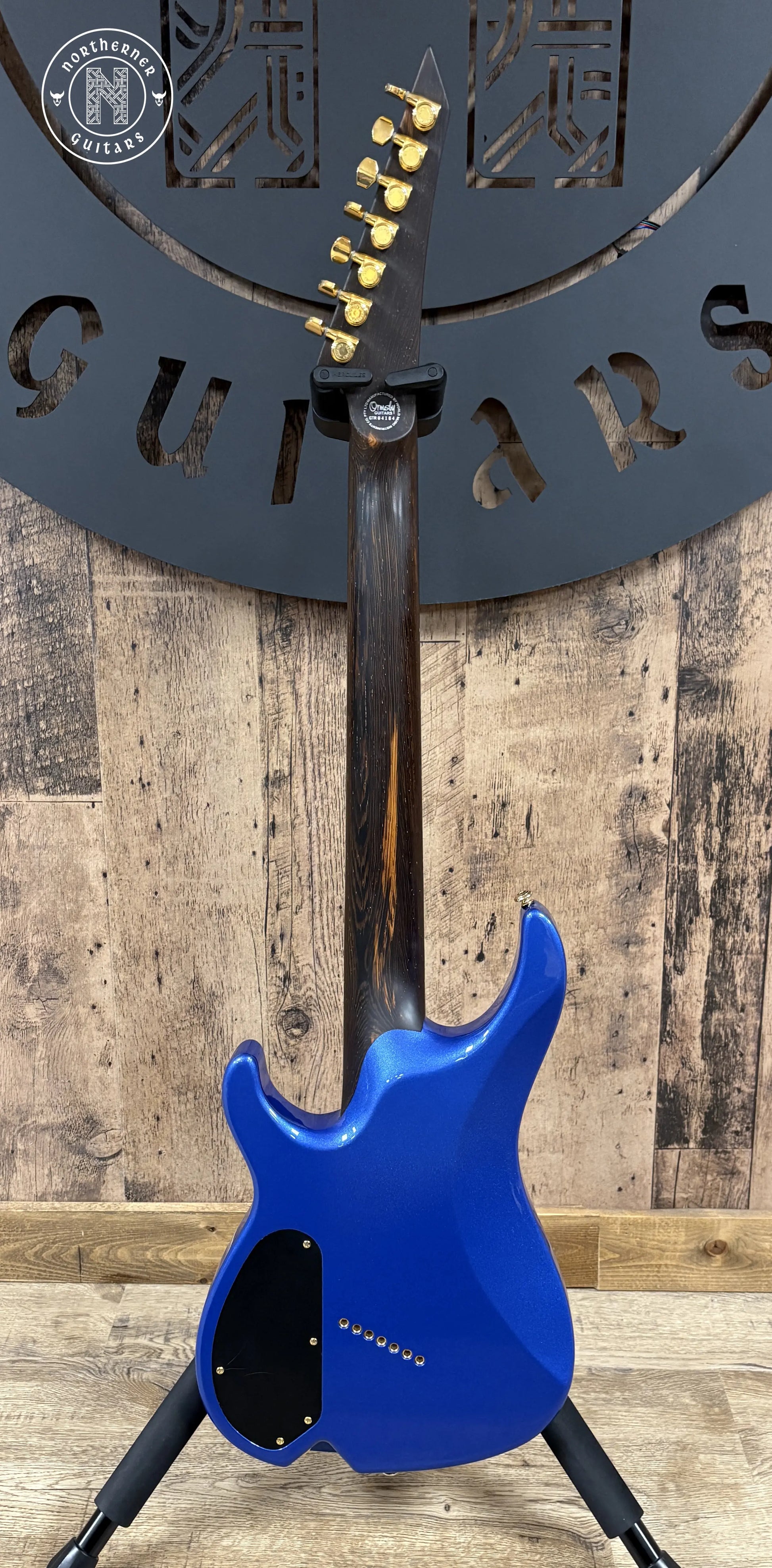 USED Ormsby SX Carved Top 10th Anniversary Blue Metallic - Northerner Guitars