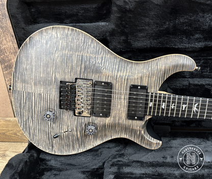 USED PRS Custom 24 Floyd Wood Library 2019 Satin Charcoal
