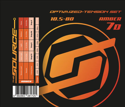 String Source Optimized Tension Sets - Amber - Northerner Guitars
