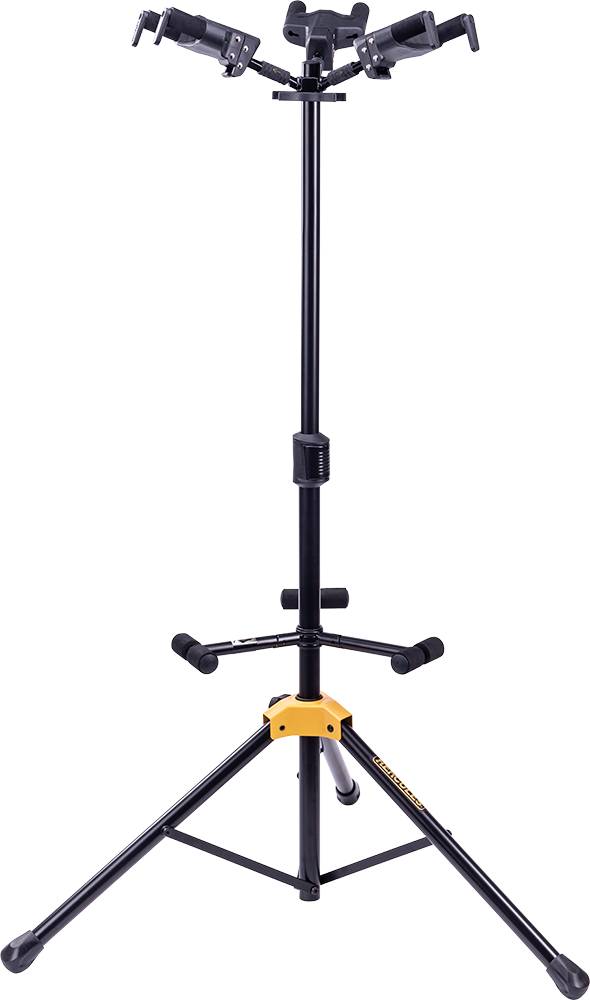 Hercules GS432BPLUS Auto Grip System (AGS) Triple Guitar Stand