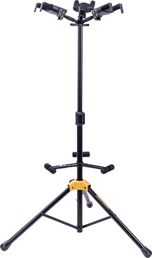 Hercules GS432BPLUS Auto Grip System (AGS) Triple Guitar Stand