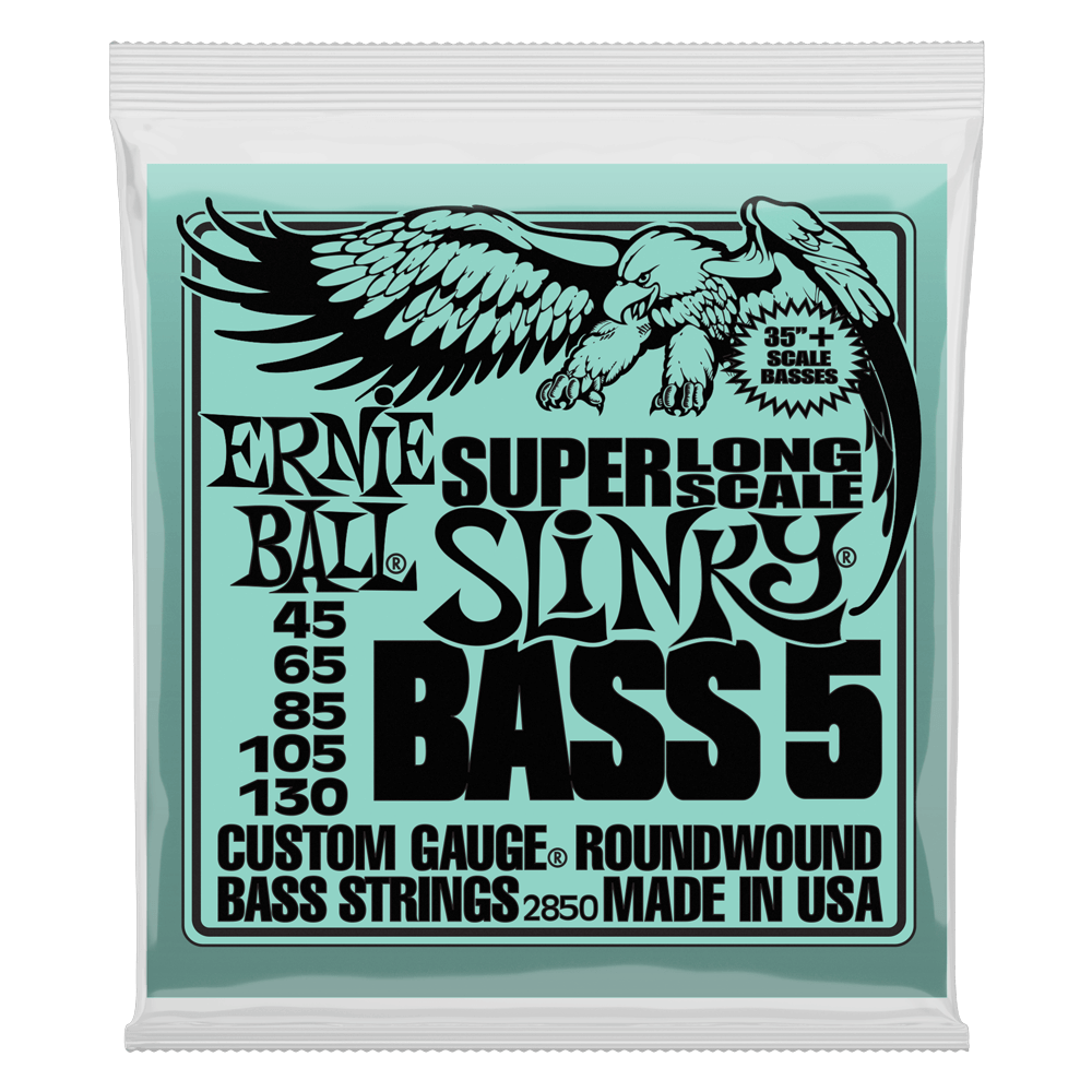 Ernie Ball Bass 5-String Super Long Scale Slinky .045 - .130