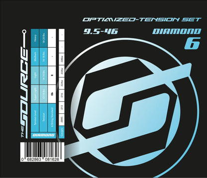 String Source Optimized Tension Sets - Diamond - Northerner Guitars