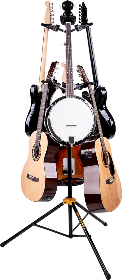 Hercules GS526BPLUS 6-PC Auto Grip System (AGS) Guitar Stand