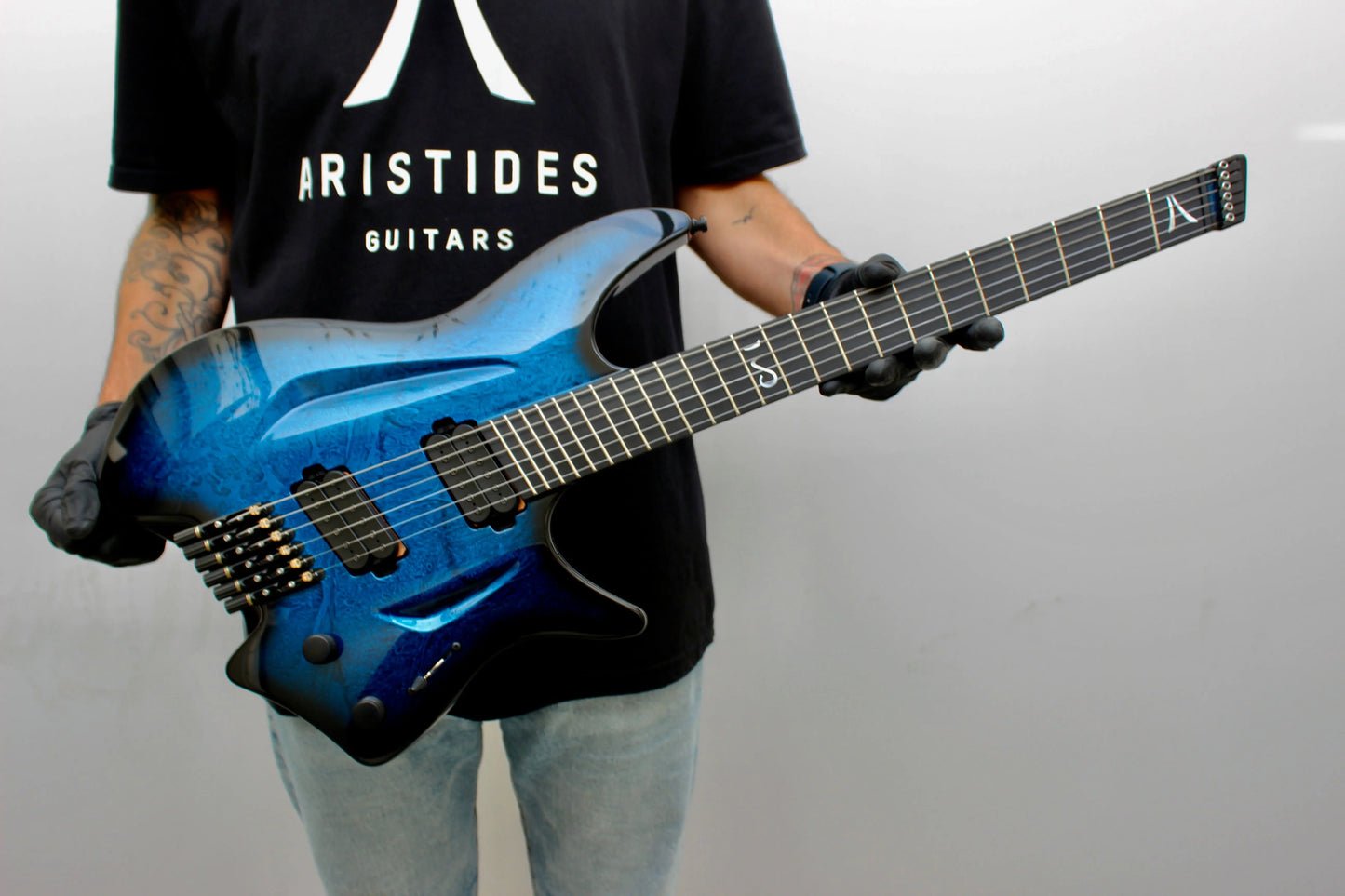 NEW Aristides H/06 2025 Blue Marble Burst Gloss - Northerner Guitars