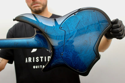 NEW Aristides H/06 2025 Blue Marble Burst Gloss - Northerner Guitars