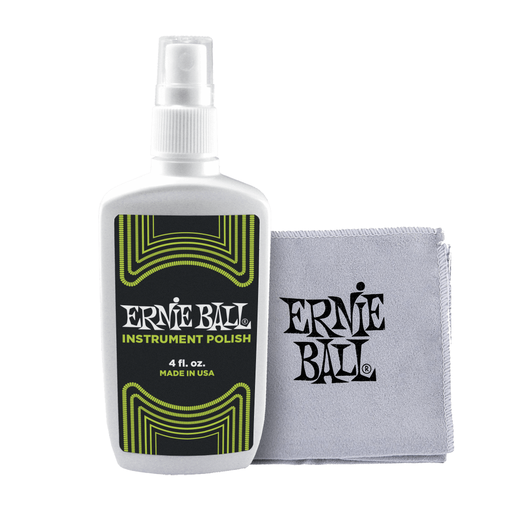 Ernie Ball Instrument Polish With Cloth