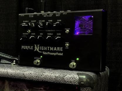 NEW Driftwood Purple Nightmare Tube Preamp Pedal - Northerner Guitars