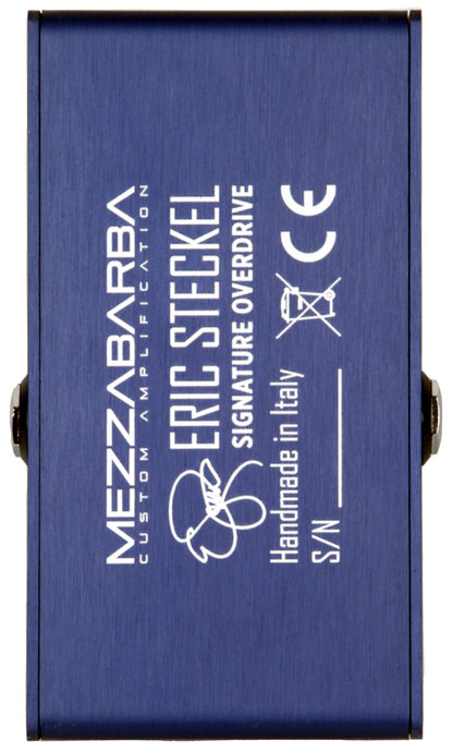 NEW Mezzabarba Bluestorm Eric Steckel Signature Overdrive / Distortion Pedal